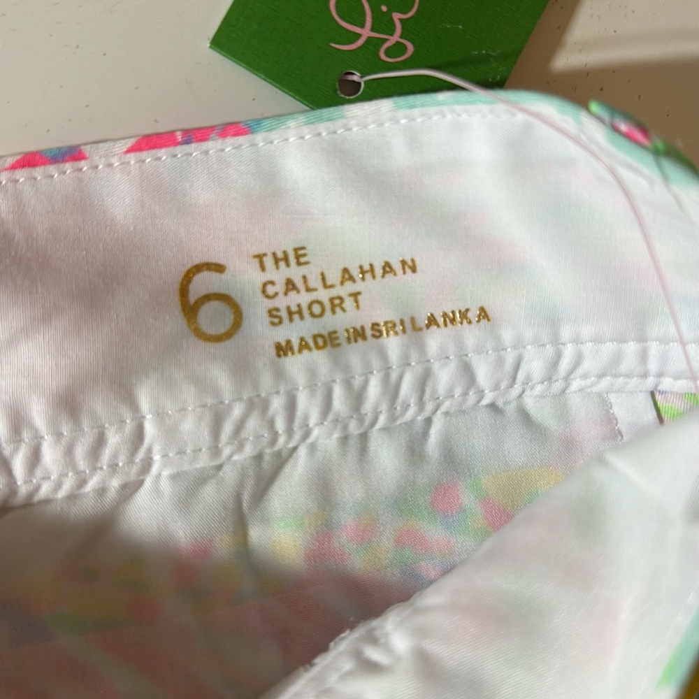 NWT Lilly Pulitzer Callahan Shorts Roar of the Sea - Picture 10 of 13